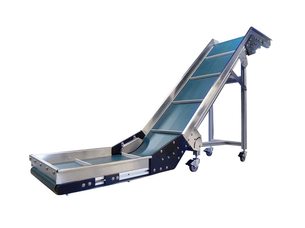 Low Profile Belt Conveyor - GooseNeck